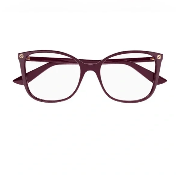Gucci Burgandy GG0026O Eyeglasses - Picture 2 of 3